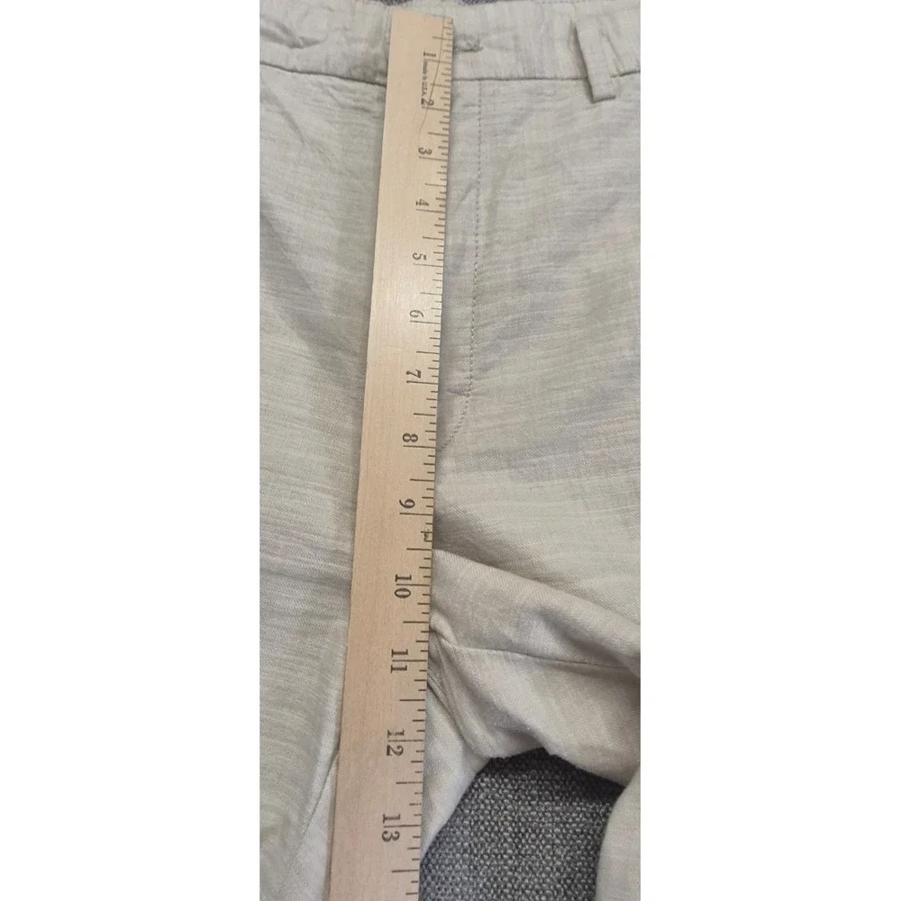 St Johns Bay men's light khaki chino pants 42x30 100% Cotton lightweight